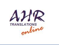 AHR Translations Online