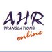 AHR Translations Online